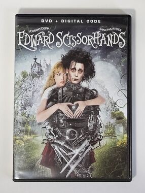 Edward Scissorhands (1990) DVD with Johnny Depp, Winona Ryder, Diane Wiest